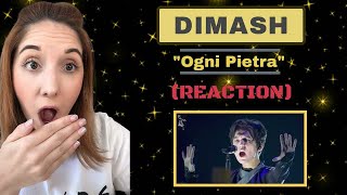 DIMASH &quot;OGNI PIETRA&quot; **REACTION** UNBELIEVABLE TALENT!!