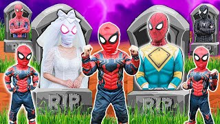 What If ALL COLOR SPIDER-MAN In 1 House?|| Spider-Man Rescue Pregnant wife kidnapped by JOKER +More
