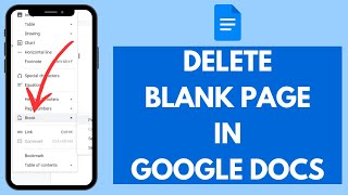 How to Delete Blank Page in Google Docs (2024) | Delete Extra Pages in Docs
