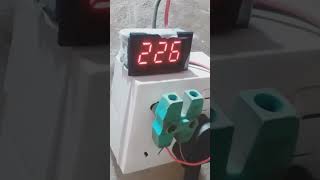 Ac 220v voltmeter testing ✅how to make testing #electronic #experiment #sorts #electronical