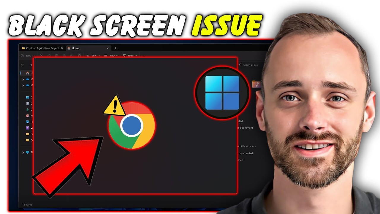 Turn This Off! Fix Google Chrome Black Screen Issue - YouTube
