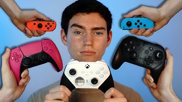 The ULTIMATE ASMR Controller Sounds Video (Button clicking, Tapping, Scratching & MORE)