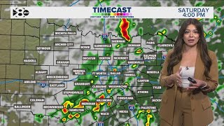 DFW Weather | Rain coverage expected Saturday, Sunday in 14 day forecast