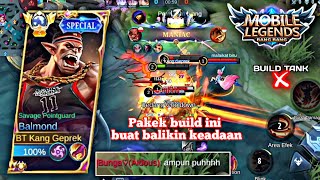 INI ALASAN KENAPA AKU PAKEK BUILD RAHASIA INI DARI PADA PAKEK BUILD TANK - Mobilegends Bang-Bang