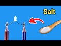 MIND BLOWING Science Experiment with 9Volt Battery and Salt!