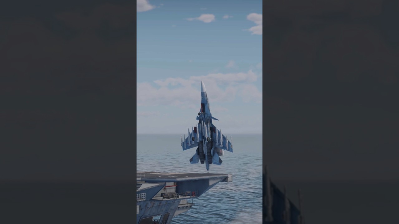 Russian Jet Attempts INSANE Carrier Landing!"