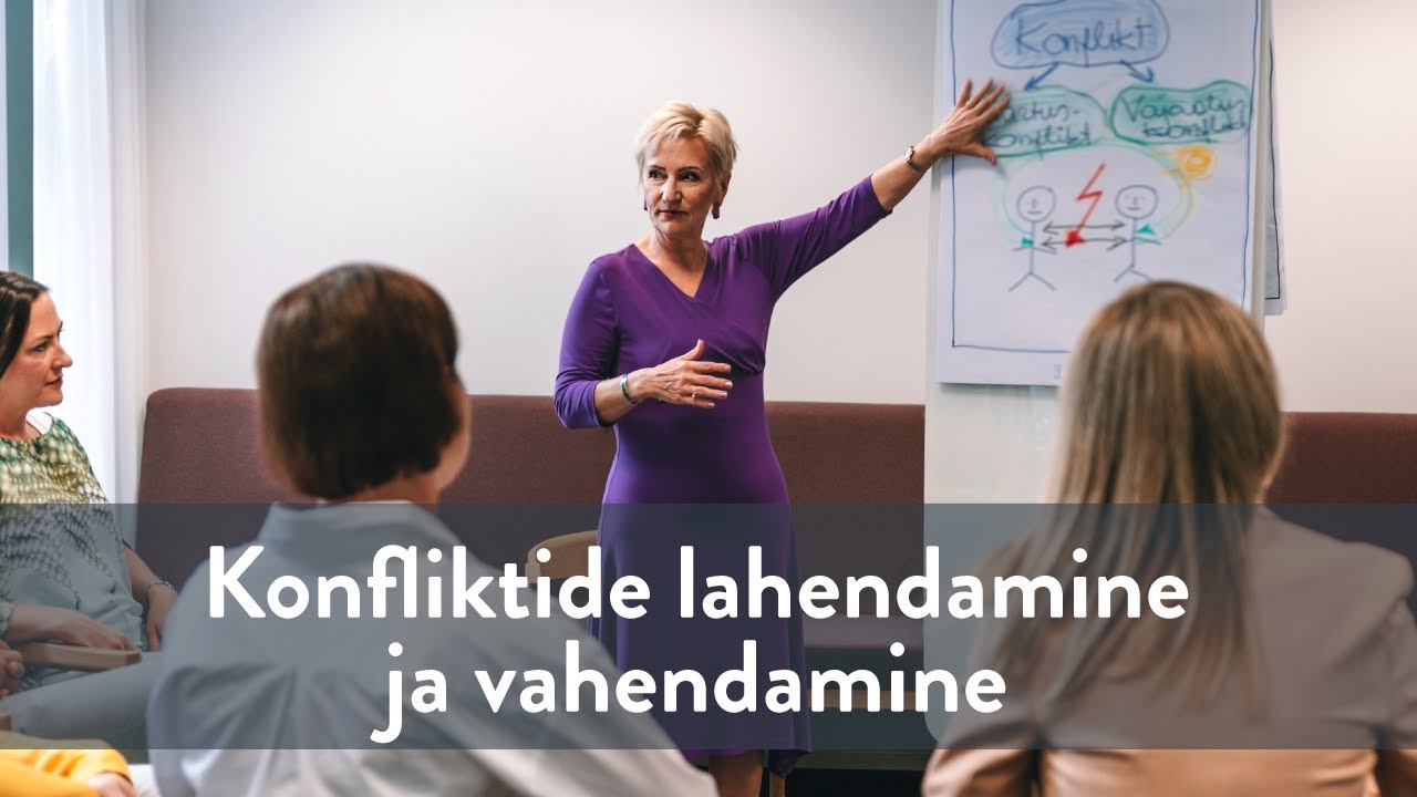 Koolitus: Konfliktide lahendamine ja vahendamine