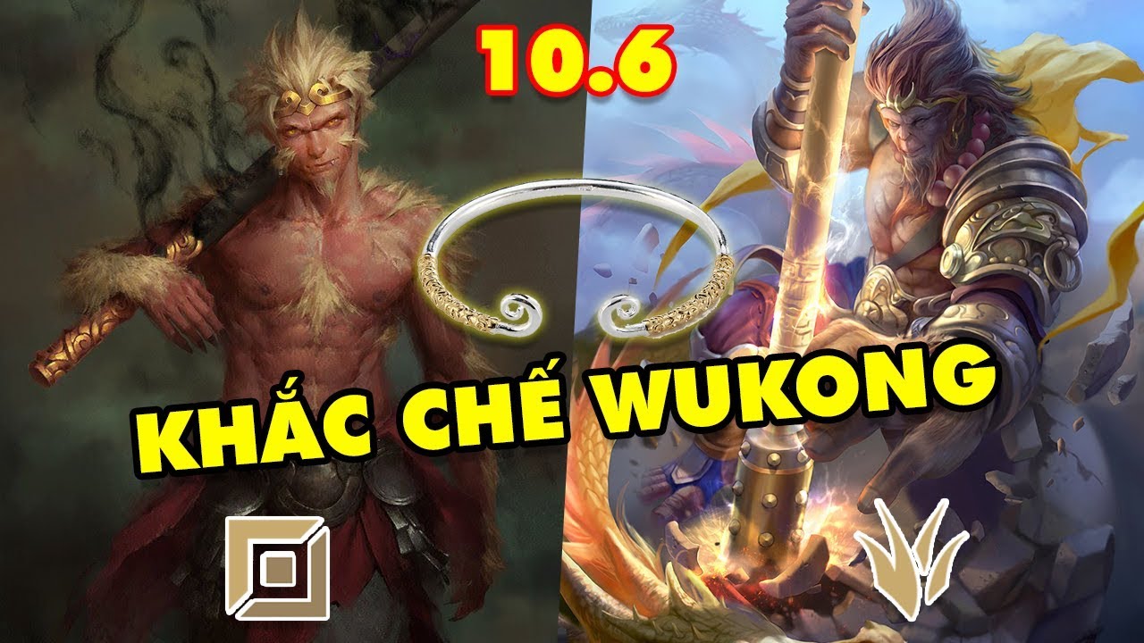 TOP 9 vị tướng có thể khắc chế Wukong - Mỹ Hầu Vương... - youtube