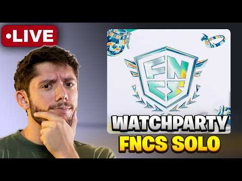 WATCH PARTY DA FNCS SOLO RODADA 3 TOP (PASSA TOP 100)!! - !Pix !Discord !Videonovo
