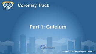 CVI 2026 Coronary Track - Part 1 - Calcium