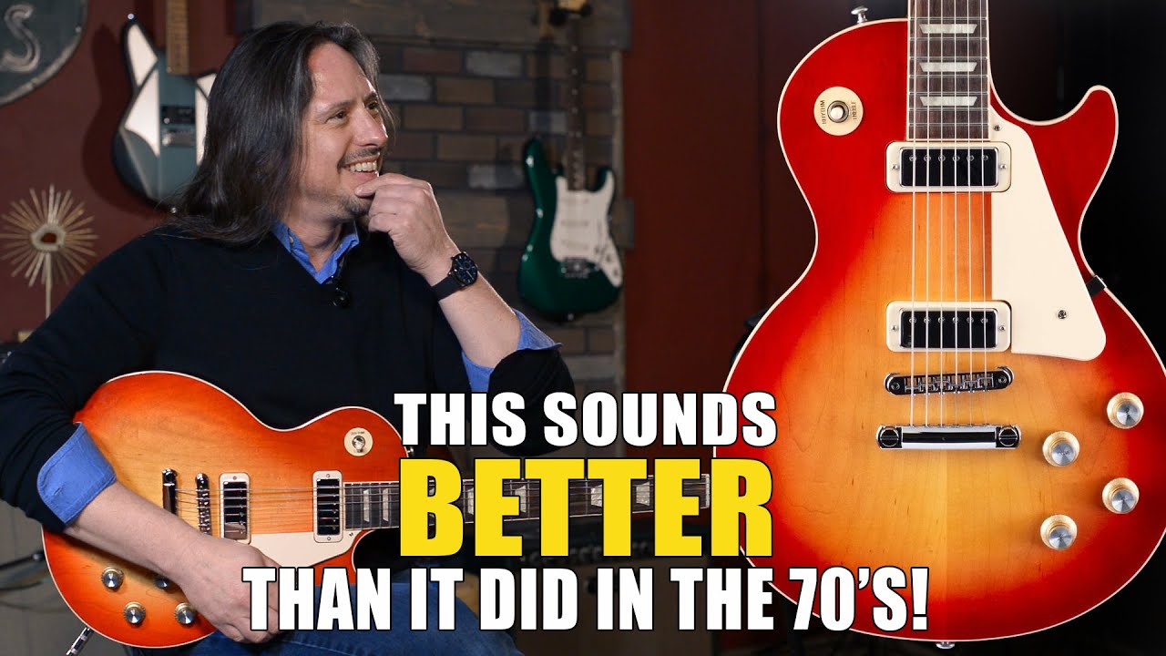 This Sounds Better than it did in the 70's! 70's Les Paul Deluxe