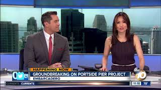 Groundbreaking on Portside Pier project