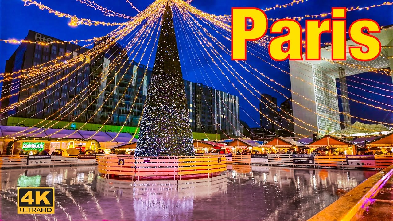 Paris,France🇫🇷- PARIS CHRISTMAS MARKET 2025 | 4K HDR WALKING TOUR | A Walk In Paris
