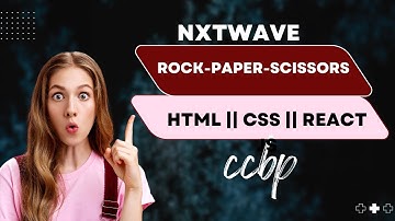 RockPaperScissors || NXTWAVE || CCBP