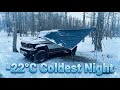 I Spent the Night in -22°C Weather