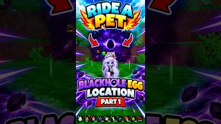 BLACKHOLE EGG Locations! *Part 1 🌌🥚 | Ride A Pet Roblox #roblox #ride a pet #meowboo