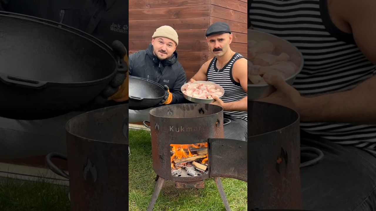 KOCHEN ÜBER FEUER MIT 