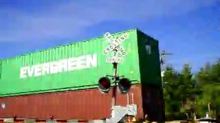 BNSF 602 East Stack Train (10-7-2013)