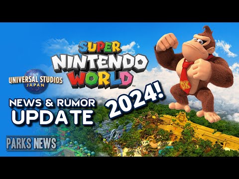 Donkey Kong Expansion for Super Nintendo World Announced - Rumor & News Update