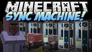 Famous Minecraft | SYNC MACHINE! (Piggy Treadmills & Clones!) | Mod Showcase Wealth