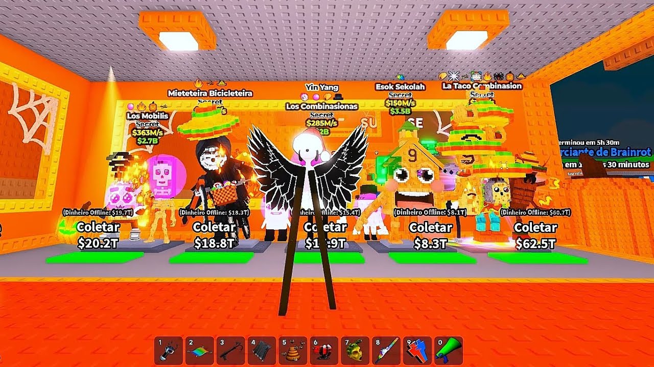 ROUBANDO EM SERVIDORES PUBLICOS - STEAL A BRAINROT