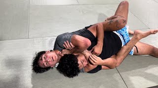 I trained with BJJ Black Belt Sage Bender Content