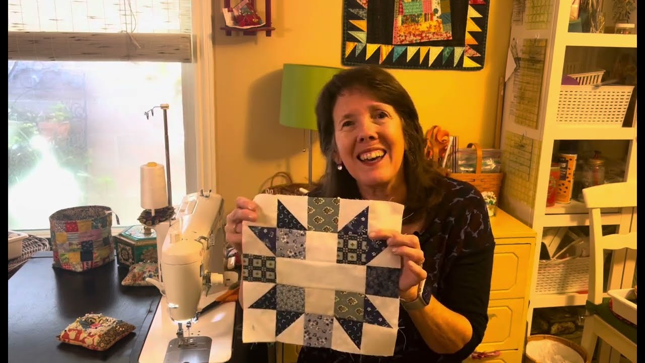 Friendship quilt block | Today's quilt block - YouTube