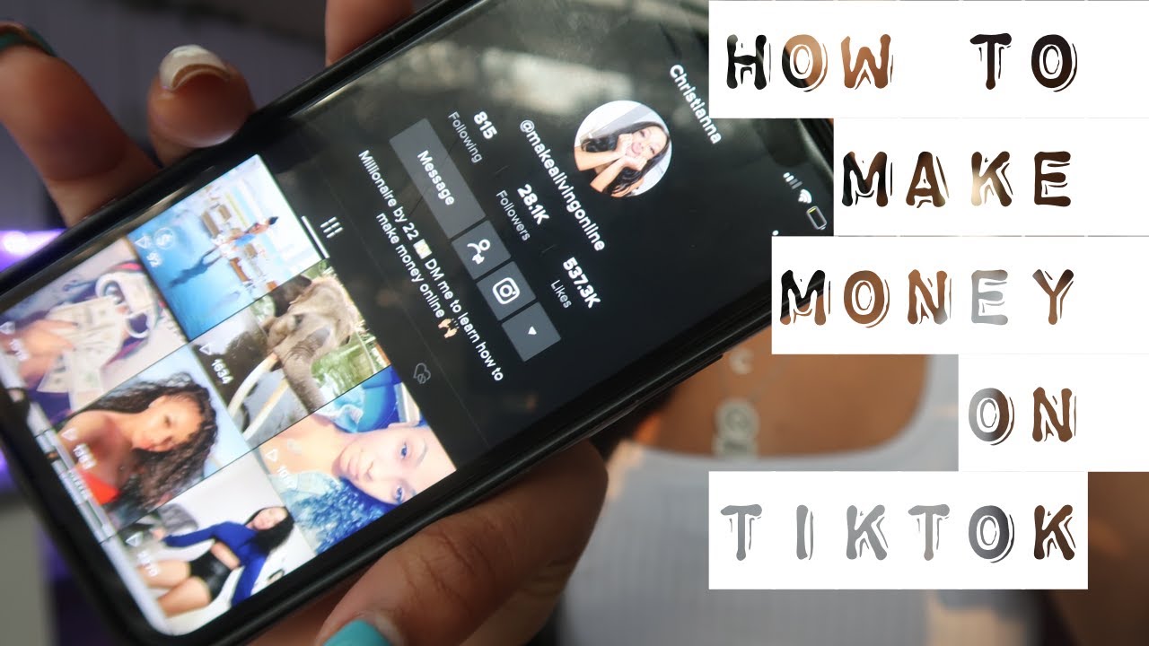 How To Make Money On Tik Tok - YouTube