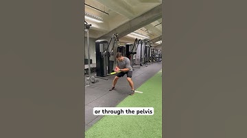 Cable 3D Strap Sliding Lateral Lunge