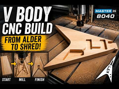 V-Body Electric Guitar Project Part 1