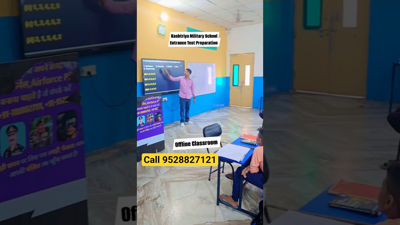 Offline Classes Started|RMS 2025 Preparation at Geometry Academy✨Join  95288-27121 