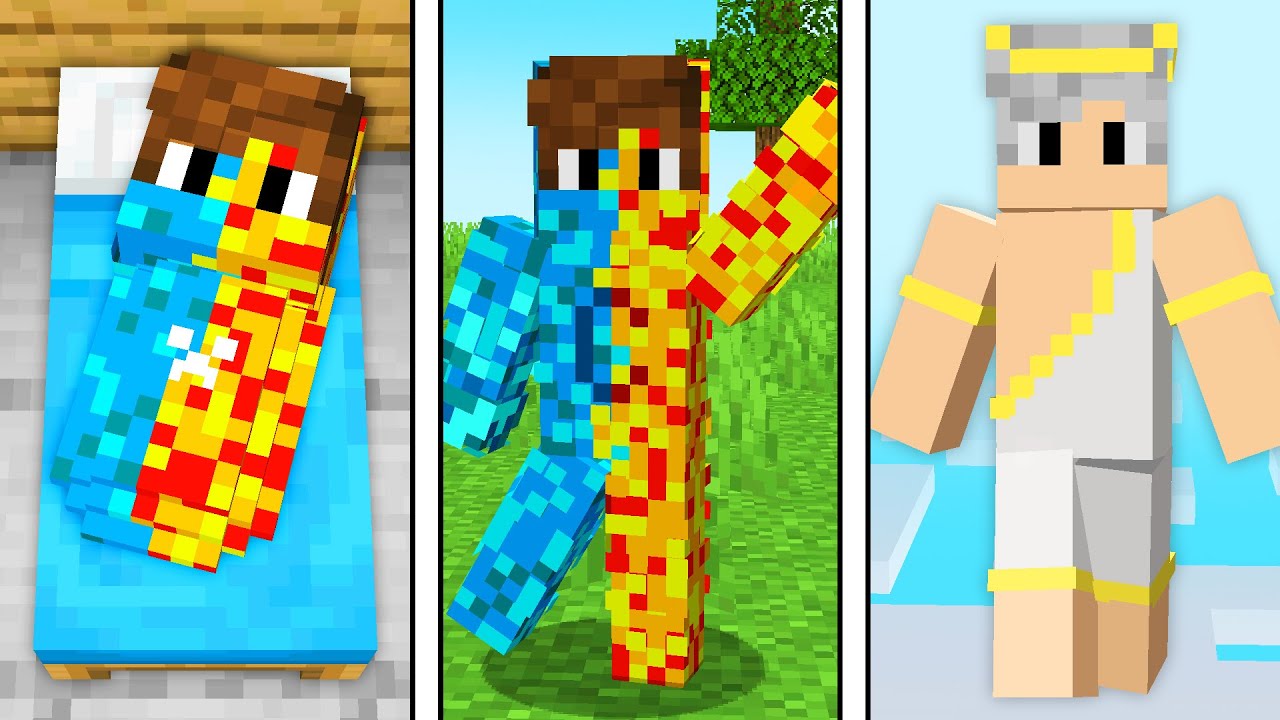 Майнкрафт, но от РОЖДЕНИЯ до СМЕРТИ Элементарный