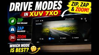 Mahindra XUV 7XO Diesel Manual Drive Modes Explained | Zip, Zap & Zoom 2026