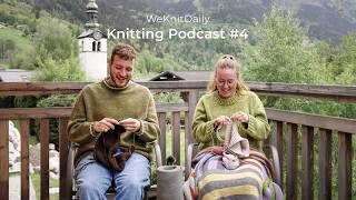wilson's first sweater & the cheapest yarn ever • knitting podcast episode 4