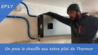 We install an extra-flat water heater - EP18