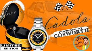 Cadola Cosworth Limited Edition 071/125 with Racing Helmet Watch Winder!