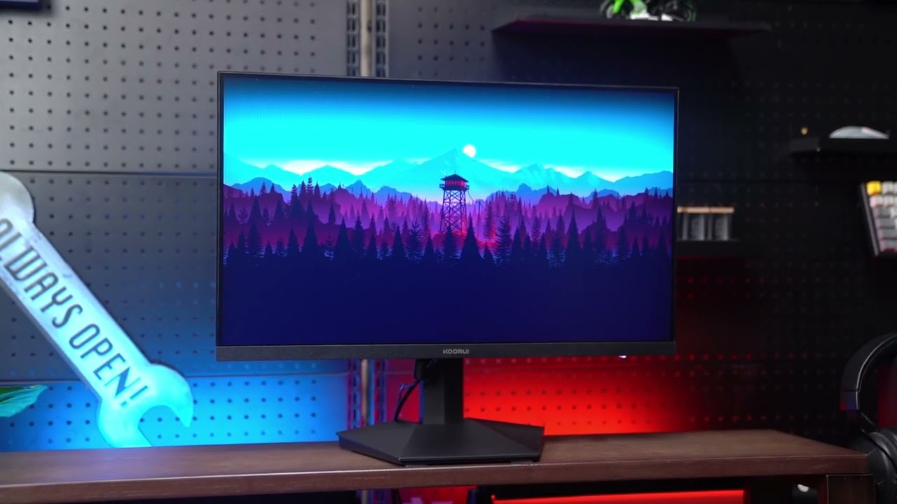 High Refresh 200Hz Gaming Monitor - KOORUI G2411P - YouTube