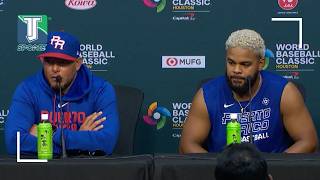 Heliot Ramos and Yadier Molina warn that Puerto Rico is not taking Italy lightly