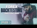 Forex Backtesting Masterclass Episode 3  - LIVE with Jay Wayne  @JayTakeProfits