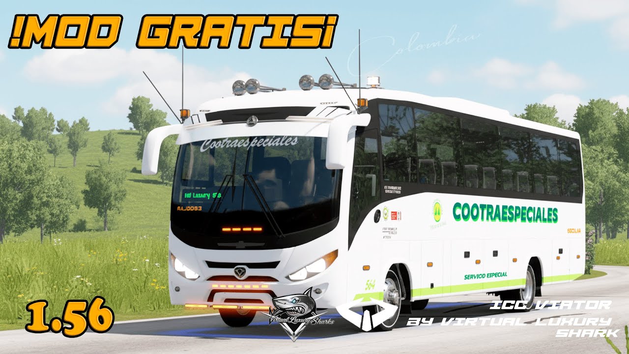🎁 ¡MOD GRATUITO! Bus de Turismo recorriendo una ruta ÉPICA en ATS