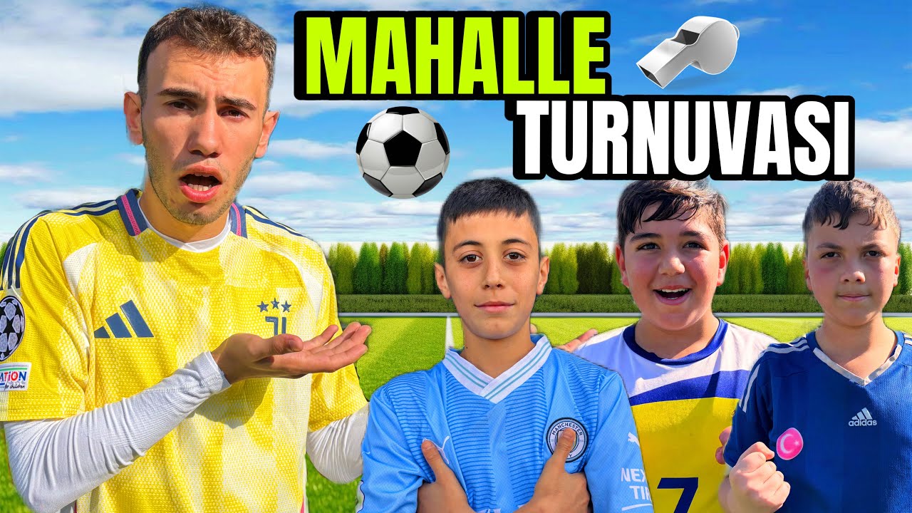 MAHALLEDE DEV ÇOCUK FUTBOL TURNUVASI! -Küçük Ronaldo herkese meydan okudu!