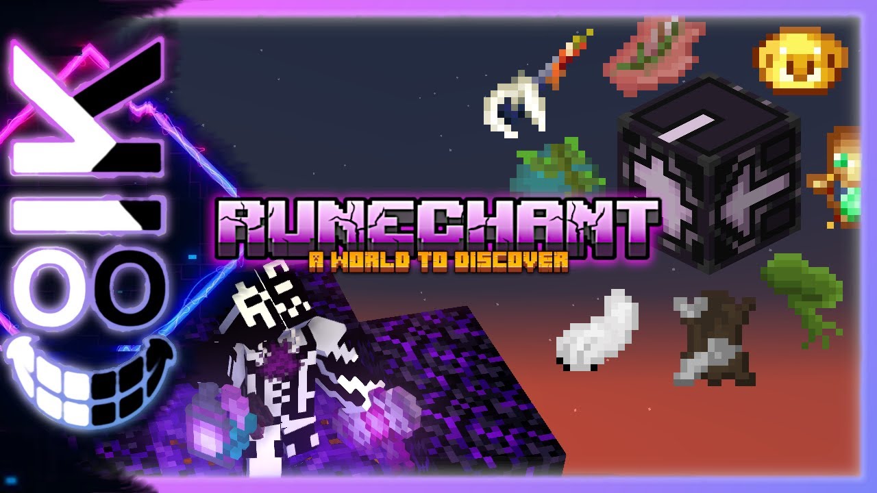 Playing Around with Custom Items for Runechant, A World to Discover | Minecraft Data Pack