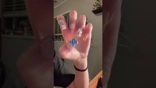 Supaaaa cute love these spring nails I did a while ago #nails #viral #fyp #nailtech #obsessed
