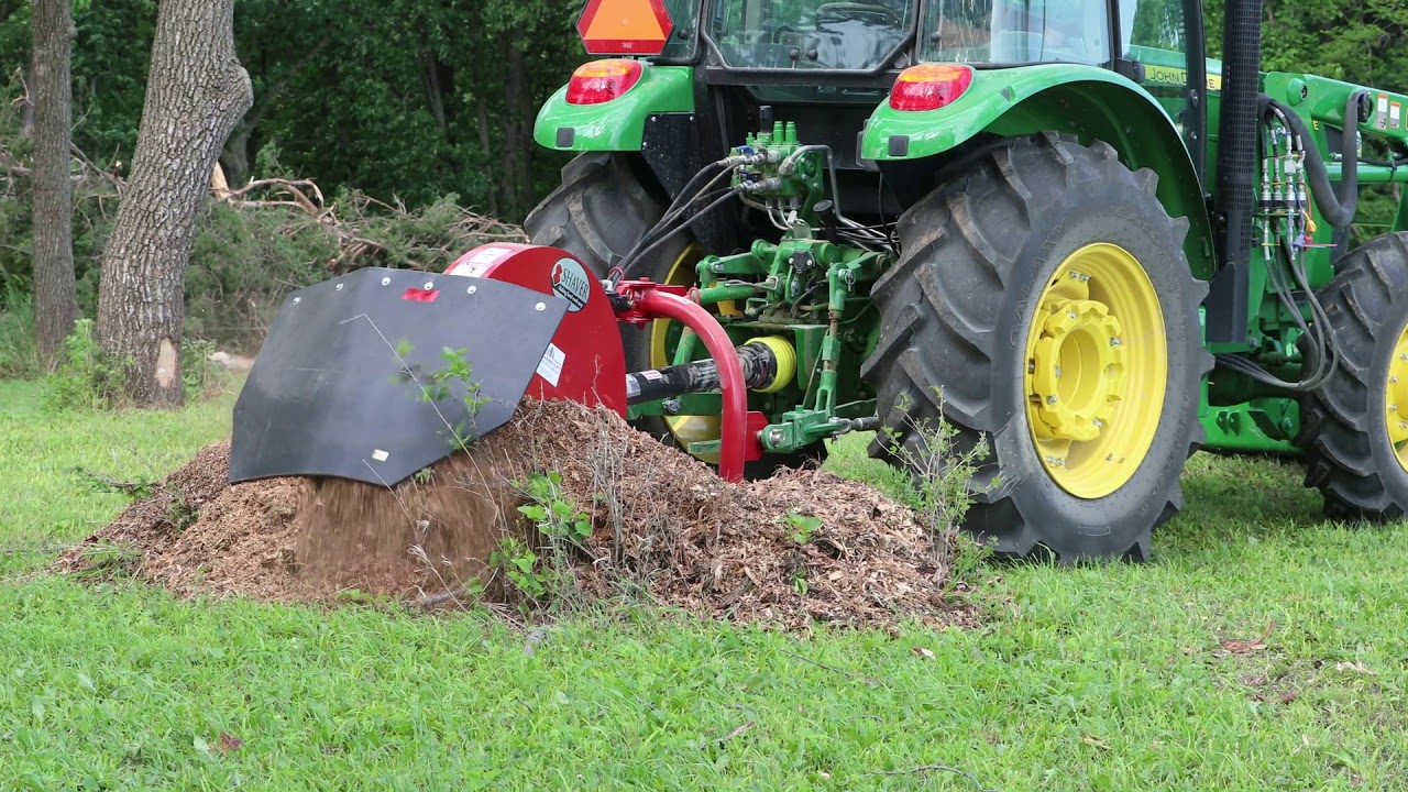 Shaver Manufacturing Stump Buster Demonstration and Information