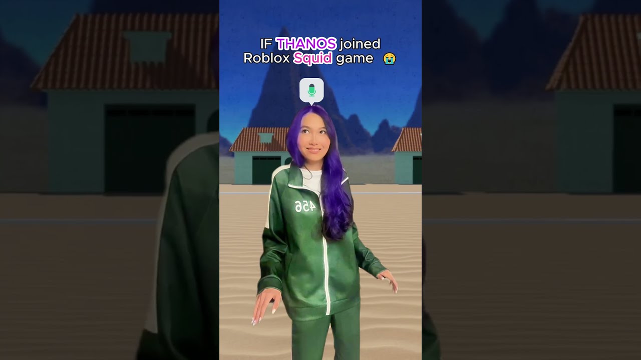 IF Thanos Joined Roblox SQUID Game Robloxshorts