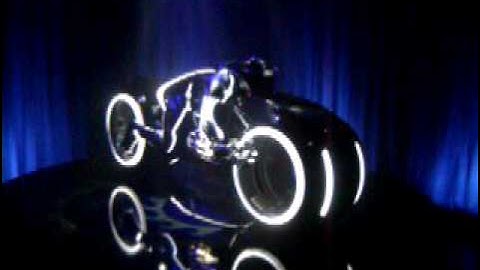 Tron 2.0 Light Cycle Prototype at San Diego Comic-Con