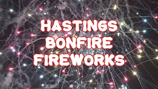 Hastings Bonfire 2025 Fireworks