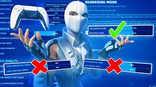 How To Find The PERFECT Controller Settings + Sensitivity (Fortnite Settings Guide)