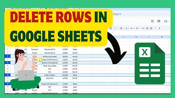 How To Delete Rows In Google Sheets