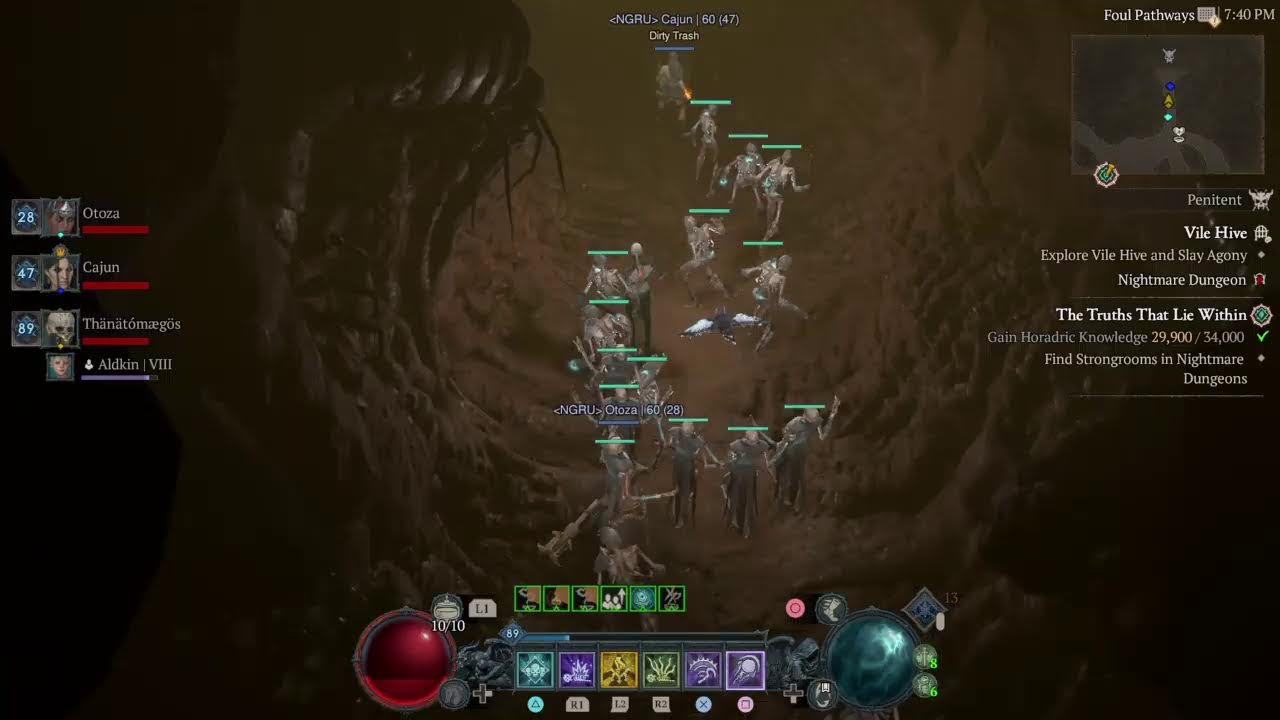 Diablo 4 on PS4: 7-8-25 Live Stream! Season 9Leveling! NGRU_Storm, NGRU_Nana, and NGRU_Cajun!